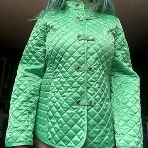 Quilted Green Women's Jacket